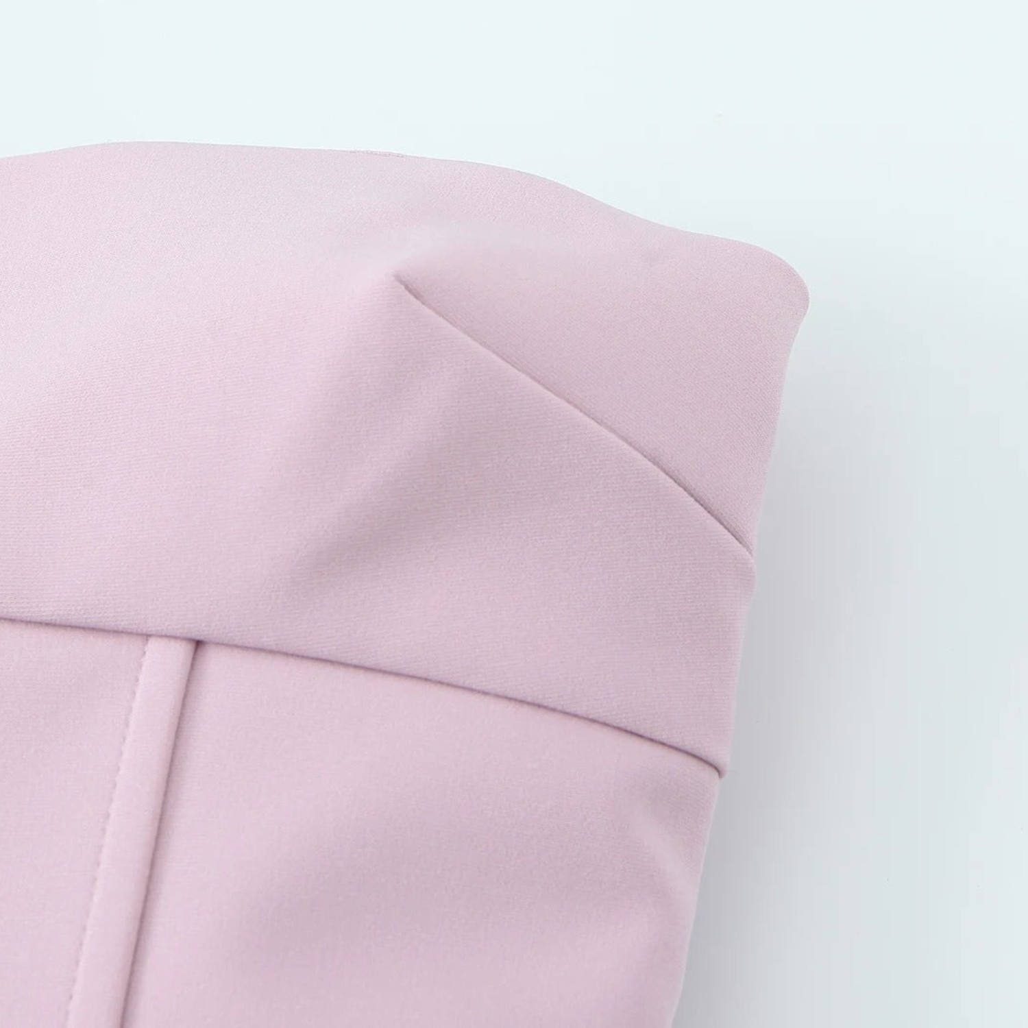 Chloé | Strapless Pink Mini Dress with Bow Detail